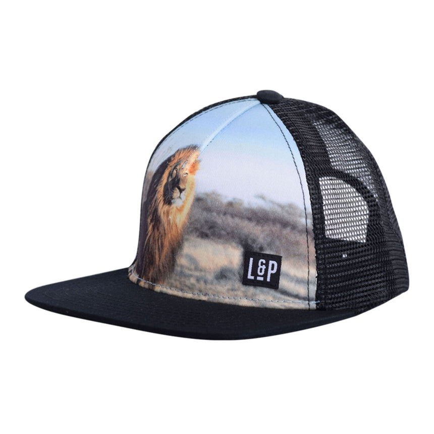 Casquette Lion 0-6m-LP Apparel-Noir-0-6 m-LPG-CAPLION-CLÉMENT