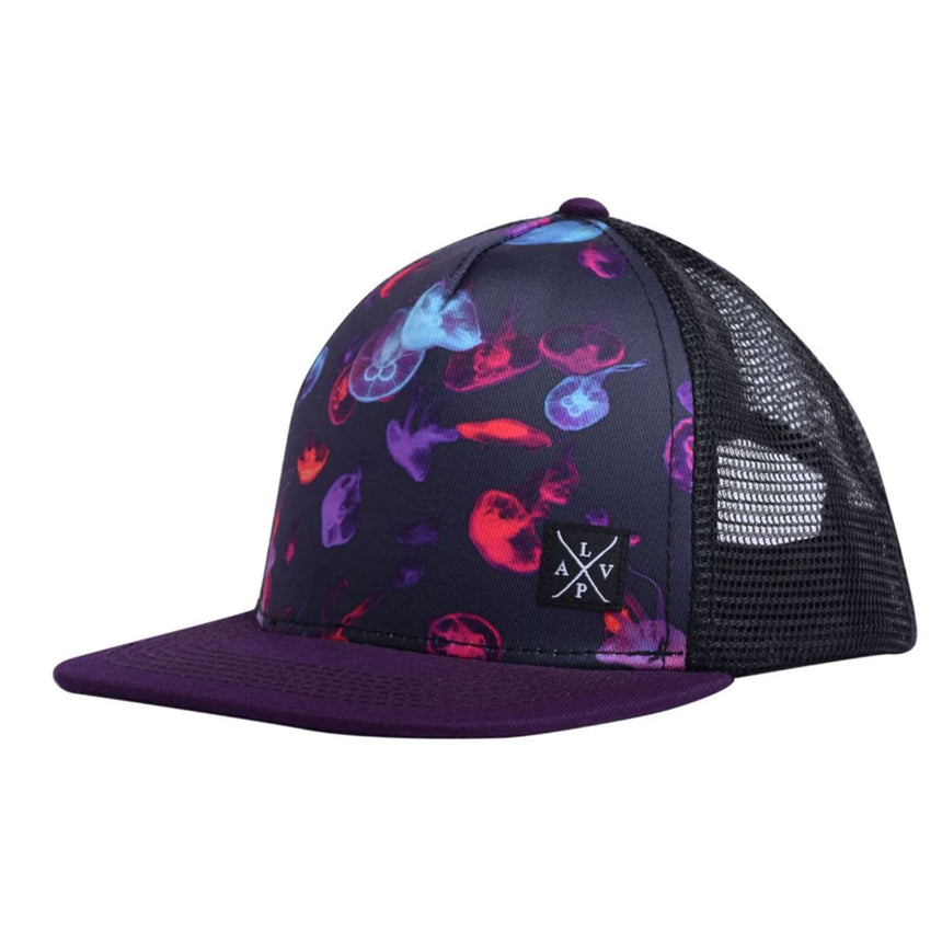 Casquette Jellyfish 0-24m-LP Apparel-Prune-0-6 m-LPG-JELLYFISH-CLÉMENT