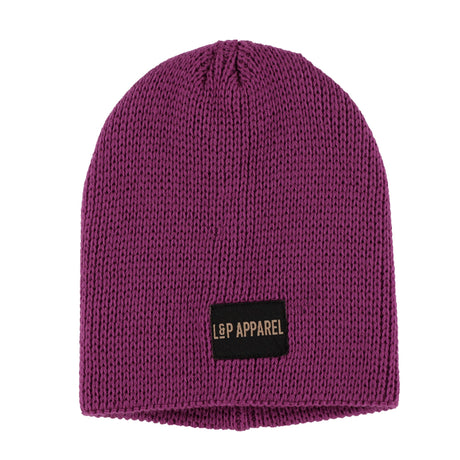 Tuque Tricot New York 0-9mois-LP Apparel-Mauve-0-3 m-LPG-NEWYORK-CLÉMENT