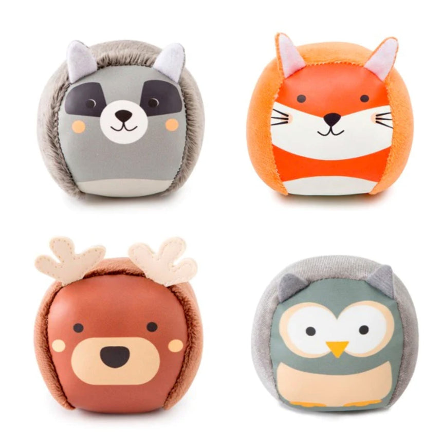 Balles Doudous - Forêt-Little Big Friends-LTB-304454-CLÉMENT