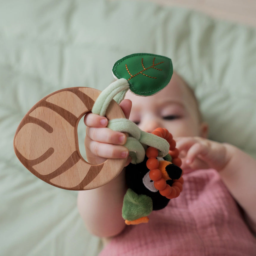 Hochet En Bois - Jungle-Little Big Friends-LTB-304843-CLÉMENT