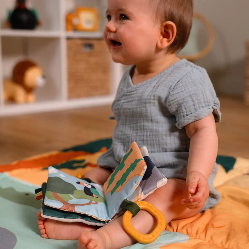 Livre d'Activité pour Poussette - Jungle-Little Big Friends-LTB-305062-CLÉMENT