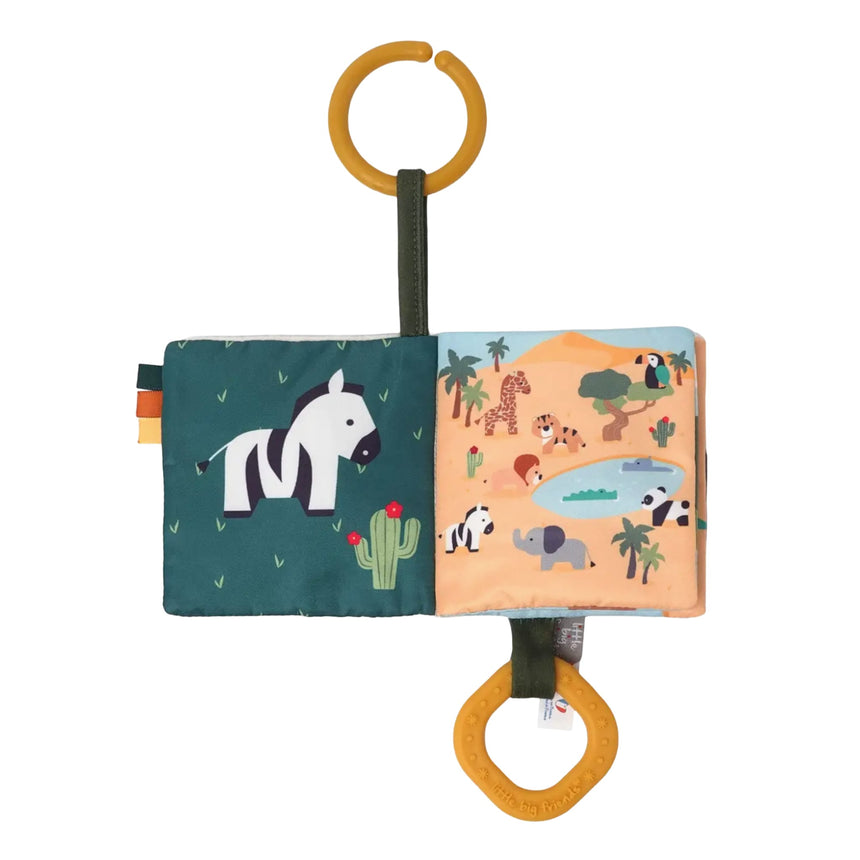 Livre d'Activité pour Poussette - Jungle-Little Big Friends-LTB-305062-CLÉMENT
