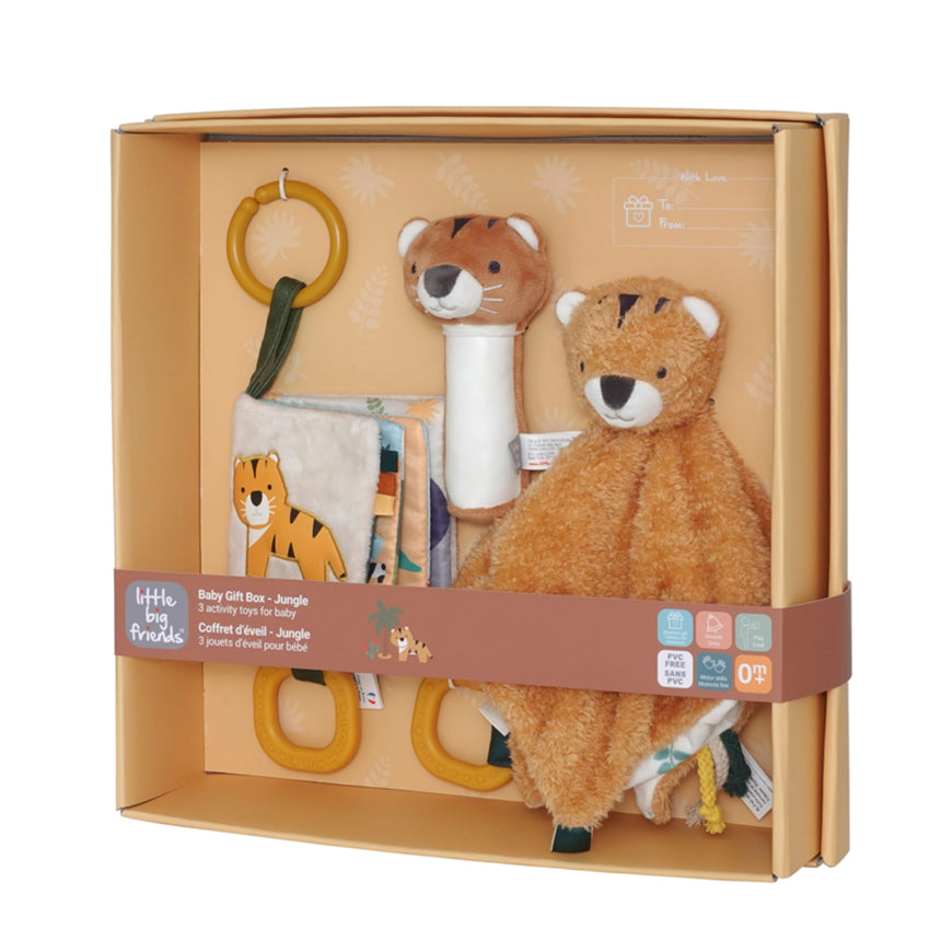 Ensemble Cadeau Coffret d'Éveil - Jungle-Little Big Friends-LTB-305123-CLÉMENT