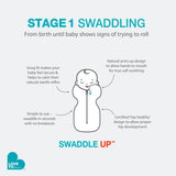 Swaddle Up Original Small 8-13lb - Gris-Love to Dream-LTD-L1001001GRS-CLÉMENT