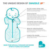 Swaddle Up Original Small 8-13lb - Gris-Love to Dream-LTD-L1001001GRS-CLÉMENT