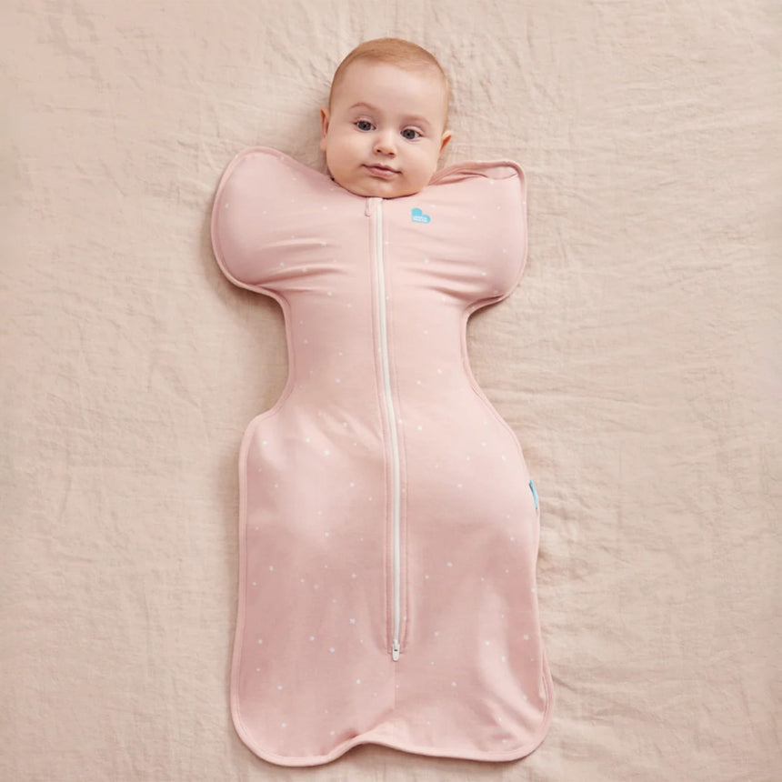 Swaddle Up Organique Small 8-13lb - Rose Étoilé-Love to Dream-LTD-L1001345PDS-CLÉMENT