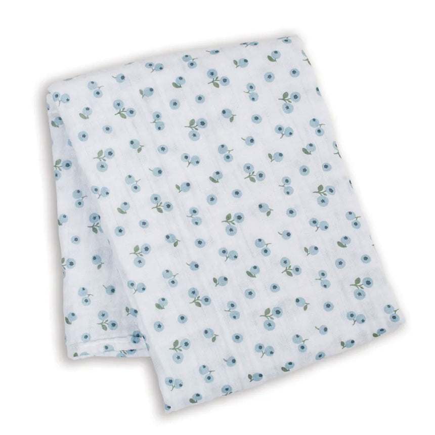 Couverture Mousseline - Bleuets-Lulujo-LUJ-LJ480-CLÉMENT