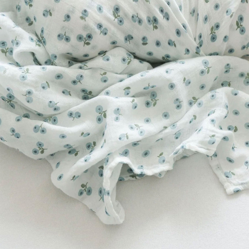 Couverture Mousseline - Bleuets-Lulujo-LUJ-LJ480-CLÉMENT