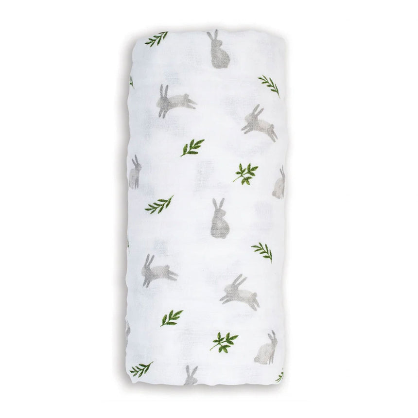 Couverture Mousseline - Lapins-Lulujo-LUJ-LJ482-CLÉMENT