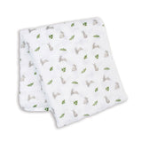 Couverture Mousseline - Lapins-Lulujo-LUJ-LJ482-CLÉMENT