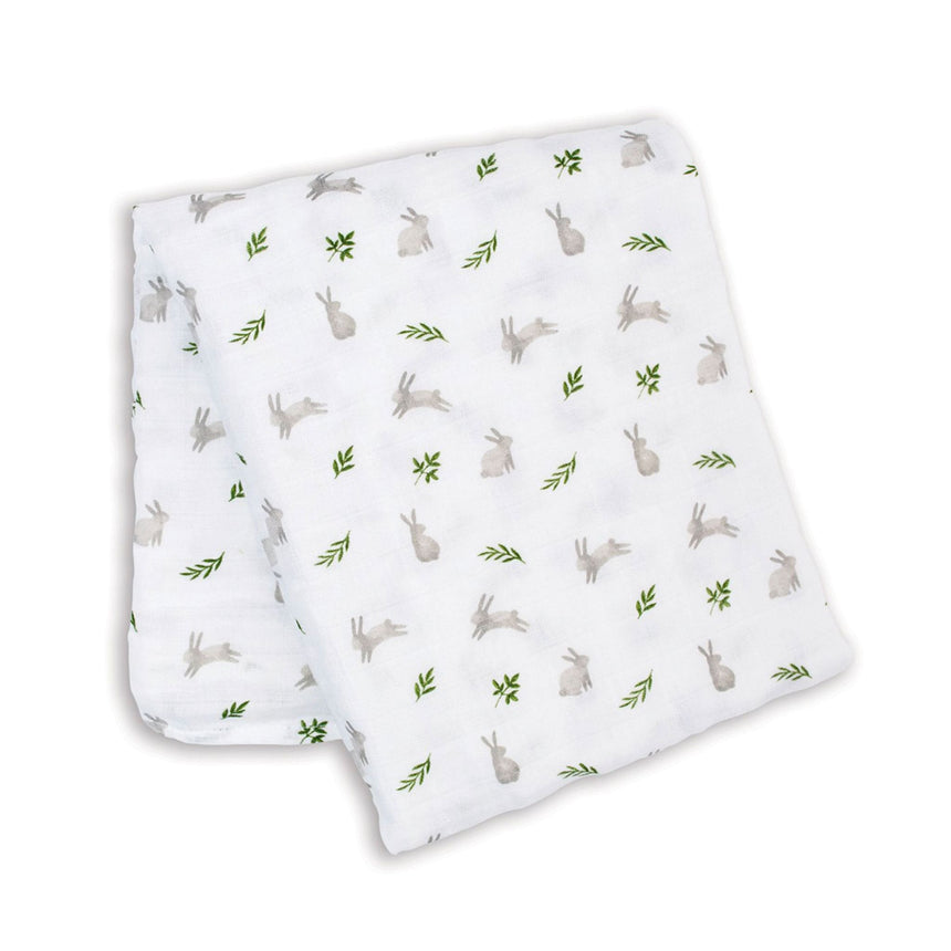 Couverture Mousseline - Lapins-Lulujo-LUJ-LJ482-CLÉMENT