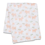 Couverture Mousseline - Cochonnets-Lulujo-LUJ-LJ491-CLÉMENT