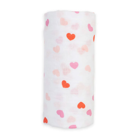 Couverture Mousseline - Coeurs-Lulujo-LUJ-LJ500-CLÉMENT