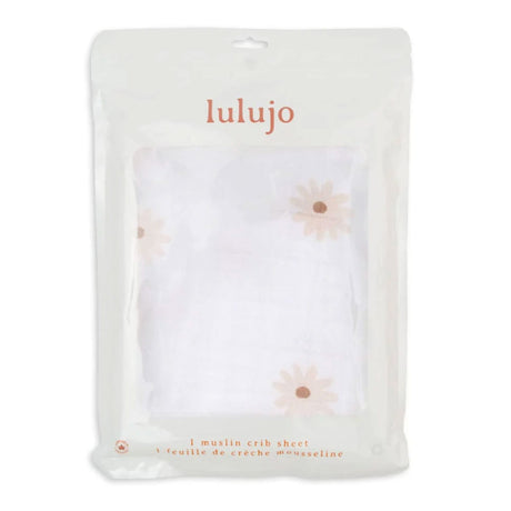 Drap Contour pour Lit Bébé - Marguerites-Lulujo-LUJ-LJ717-CLÉMENT