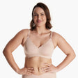 Soutien-Gorge d'Allaitement Jelly Strip YN46 - Rose-Mom Cozy-Pêche-S-MC1-YN46-PINK-CLÉMENT