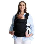 Porte-Bébé en Coton 3-24Mois - Noir-Momcozy-MCZ-BC001-BL00NB-CLÉMENT