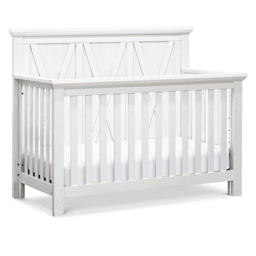 Couchette Évolutive 3 en 1 Emory Farmhouse - Blanc Lin-Million Dollar Baby-MDB-B14501LW-CLÉMENT