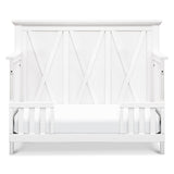 Couchette Évolutive 3 en 1 Emory Farmhouse - Blanc Lin-Million Dollar Baby-MDB-B14501LW-CLÉMENT