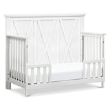 Couchette Évolutive 3 en 1 Emory Farmhouse - Blanc Lin-Million Dollar Baby-MDB-B14501LW-CLÉMENT
