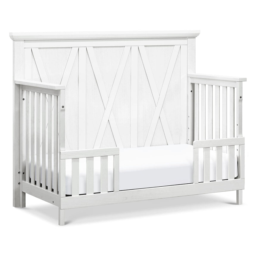 Couchette Évolutive 3 en 1 Emory Farmhouse - Blanc Lin-Million Dollar Baby-MDB-B14501LW-CLÉMENT