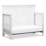Couchette Évolutive 3 en 1 Emory Farmhouse - Blanc Lin-Million Dollar Baby-MDB-B14501LW-CLÉMENT