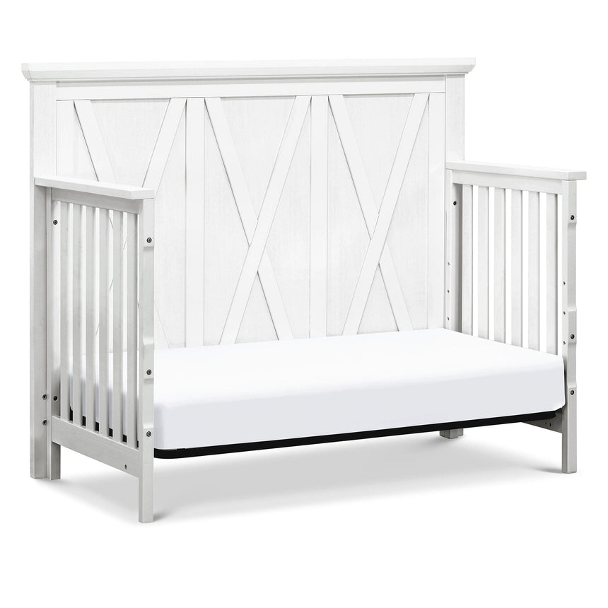 Couchette Évolutive 3 en 1 Emory Farmhouse - Blanc Lin-Million Dollar Baby-MDB-B14501LW-CLÉMENT