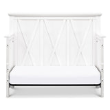 Couchette Évolutive 3 en 1 Emory Farmhouse - Blanc Lin-Million Dollar Baby-MDB-B14501LW-CLÉMENT