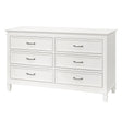 Commode 6 Tiroirs Darlington - Blanc Chaud-Namesake-MDB-M15816RW-CLÉMENT