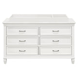 Commode 6 Tiroirs Darlington - Blanc Chaud-Namesake-MDB-M15816RW-CLÉMENT