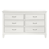 Commode 6 Tiroirs Darlington - Blanc Chaud-Namesake-MDB-M15816RW-CLÉMENT