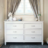 Commode 6 Tiroirs Darlington - Blanc Chaud-Namesake-MDB-M15816RW-CLÉMENT