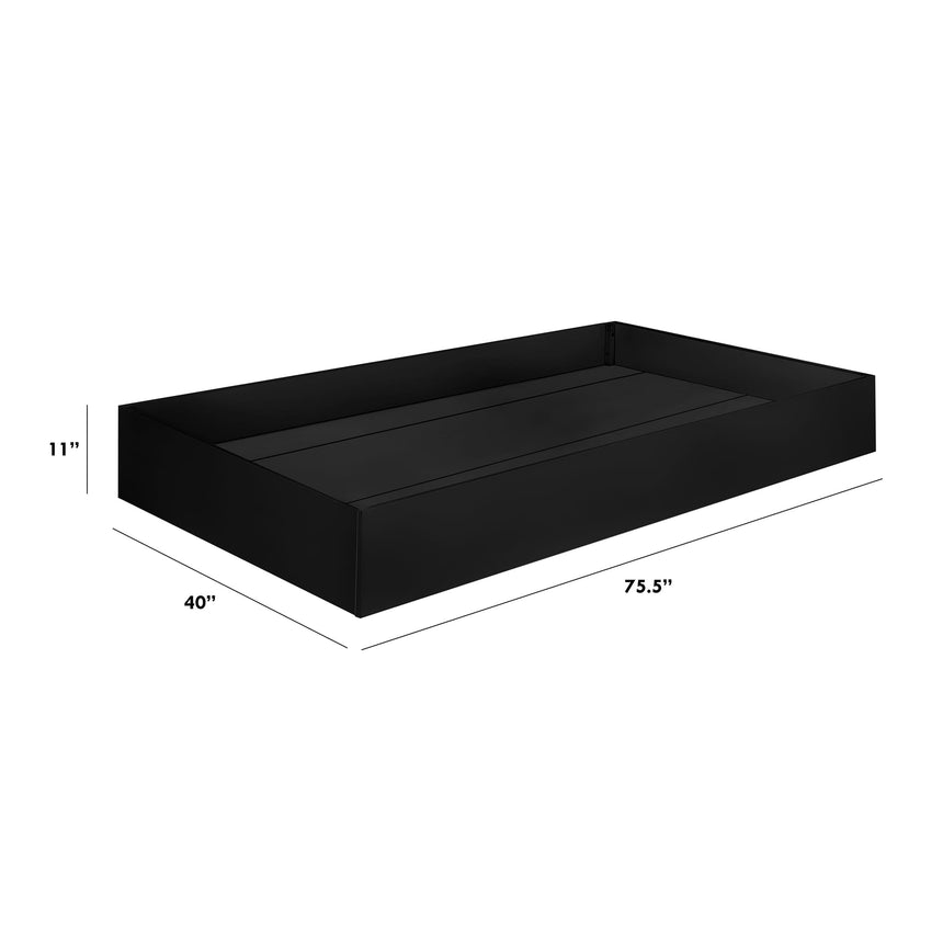 Tiroir de Rangement pour Lit Gigogne Simple Universel - Noir-Million Dollar Baby-MDB-M19173B-CLÉMENT