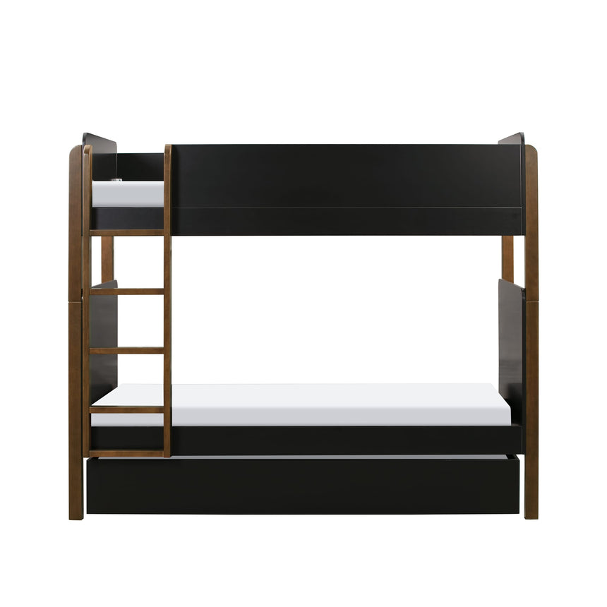 Tiroir de Rangement pour Lit Gigogne Simple Universel - Noir-Million Dollar Baby-MDB-M19173B-CLÉMENT