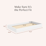 Tiroir de Rangement pour Lit Simple - Blanc-Million Dollar Baby-MDB-M25973W-CLÉMENT