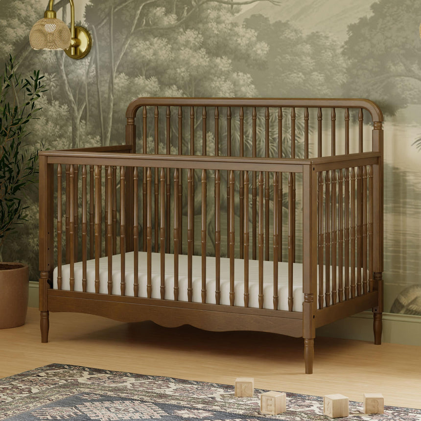 Couchette Convertible Liberty 4-en-1 - Noyer Naturel-Namesake-MDB-M7141NL-CLÉMENT