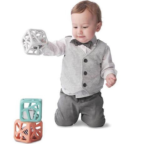 Cube De Dentition Gris-Munch Mitt-MDI-CC01G-CLÉMENT