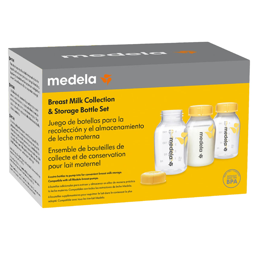 Ensemble Bouteilles de Conservation pour Lait Maternel (6) - 150ml-Medela-ME2-101029360-CLÉMENT