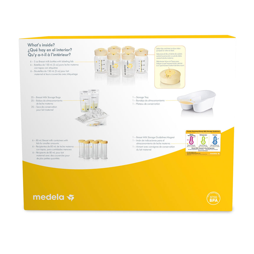 Ensemble pour Conservation de Lait Maternel-Medela-ME2-101037168-CLÉMENT