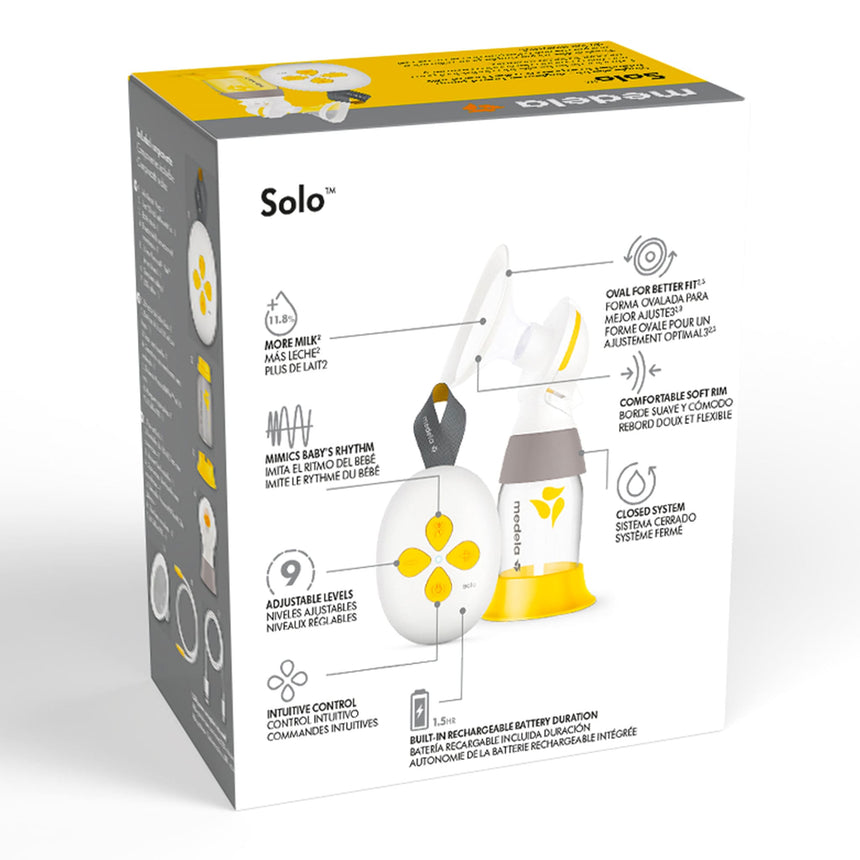 Tire-lait Électrique Simple Solo™-Medela-ME2-101041624-CLÉMENT