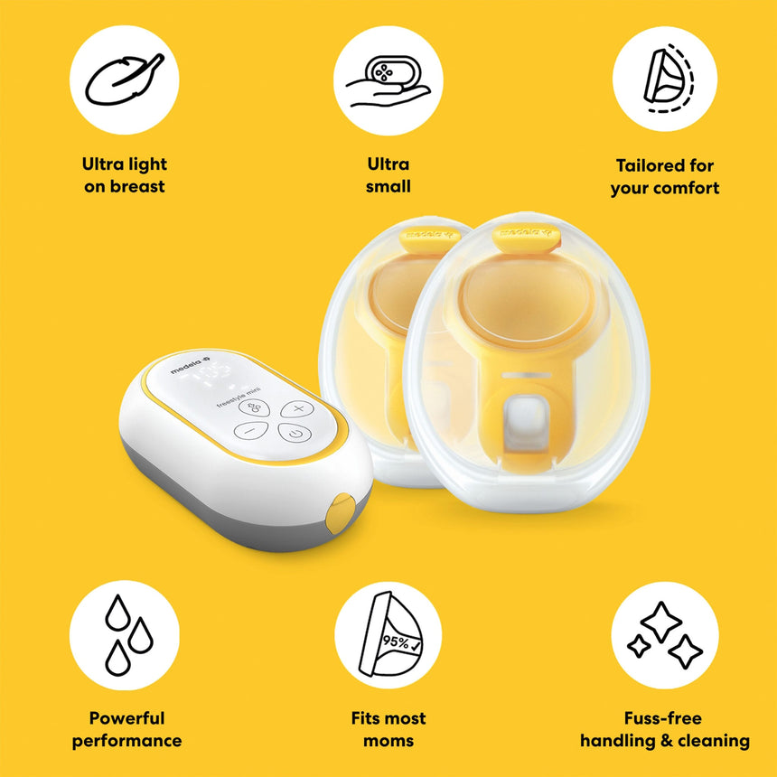Tire-lait Électrique double mains libres Medela Freestyle Mini™-Medela-ME2-101048395-CLÉMENT