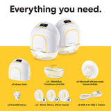 Tire-lait Électrique Double Portable Melody InBra 2.0-Medela-ME2-101048825-CLÉMENT