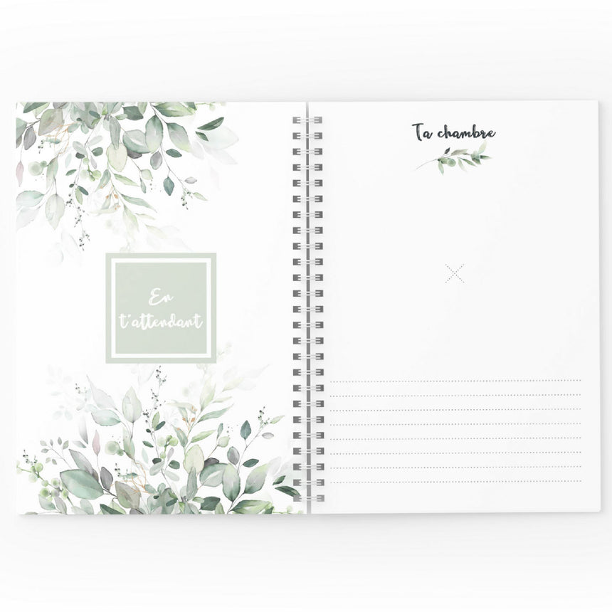 Mon Journal de Grossesse - Feuilles-Moments Ancres-MEA-GR-990-S-CLÉMENT