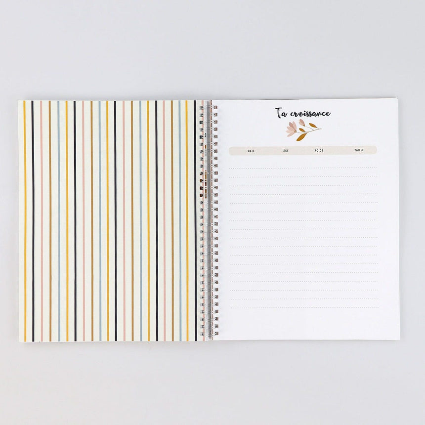 Mon Journal de Bébé - Été Floral-Moments Ancres-MEA-NA-630-S-CLÉMENT