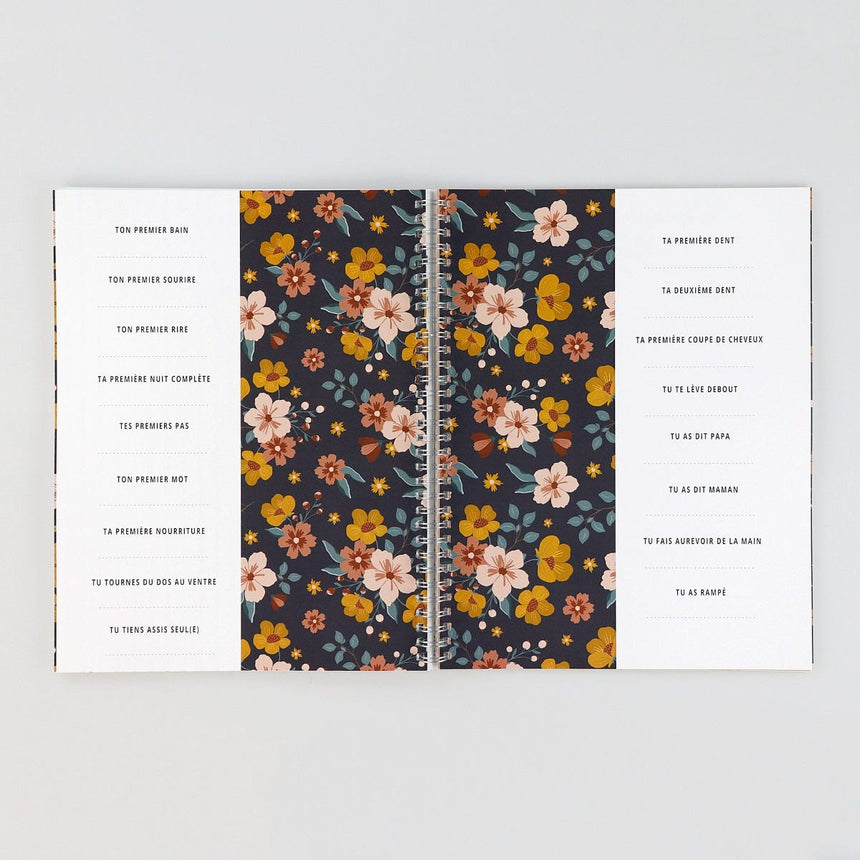 Mon Journal de Bébé - Été Floral-Moments Ancres-MEA-NA-630-S-CLÉMENT