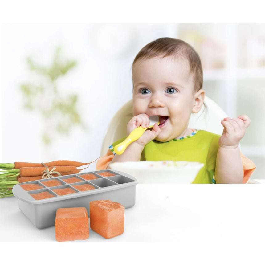 Plateau de Congélation en Silicone - Gris-Melii-MEI-40120-CLÉMENT
