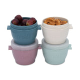 Ensemble Bols et Couvercles (4) 4oz-Melii-MEI-40001-CLÉMENT