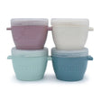 Ensemble Bols et Couvercles (4) 6oz-Melii-MEI-40002-CLÉMENT
