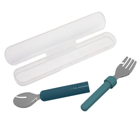 Ustensiles pour Lunch - Cuillère/Fourchette Marine-Melii-MEI-40191-CLÉMENT