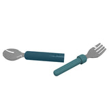 Ustensiles pour Lunch - Cuillère/Fourchette Marine-Melii-MEI-40191-CLÉMENT